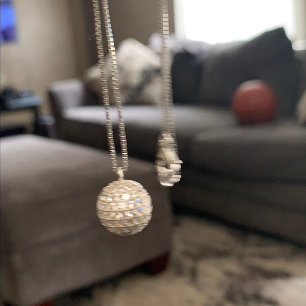 Silpada Disco Ball Necklace